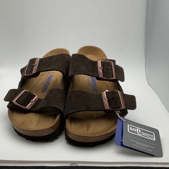 Birkenstock Arizona Mocha size 6-6.5, Size 37. ⭐️New with box🔥 - Picture 4 of 9